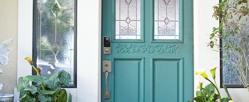 Keyless Entry Smart Front Door Lock Set, Electronic Deadbolt with Handle Keypad - Picture 19 of 21