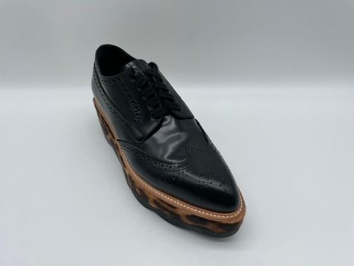 Prada Loafer Damen Brogues Schwarz EUR 38 - Picture 2 of 3