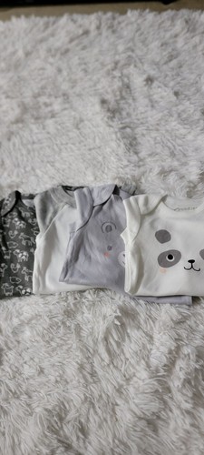 Baby One Piece Romper Bodysuit Long Sleeve Brand New 4Pack - Picture 7 of 7