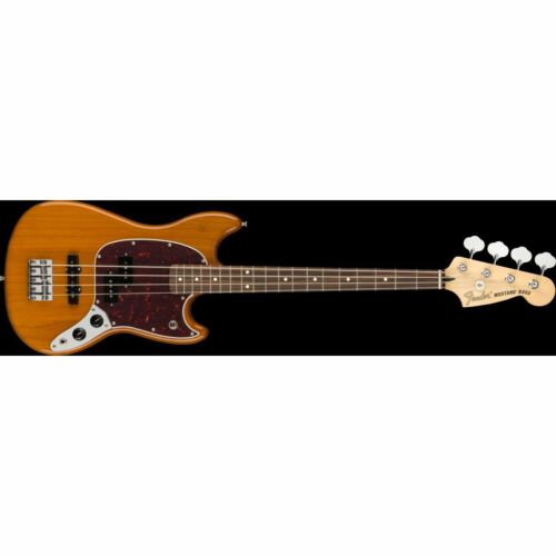 FENDER Player Mustang® Bass PJ, Pau Ferro, Aged Natural - Picture 1 of 1