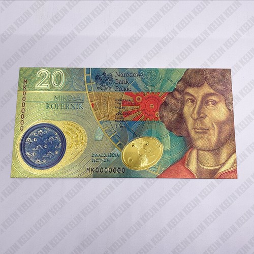 10 pcs Nicolaus Copernicus Memorial Craft Banknotes for Astronomical Collection - Picture 4 of 6