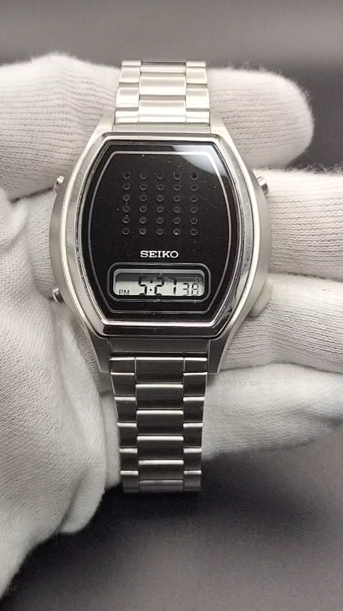 Seiko Voice Digital Talking Watch A862-00A0 Battery replaced From