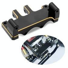 OGRC Brass Servo Mount Bracket for SCX24 C10 JLU Bronco Gladiator Deadbolt