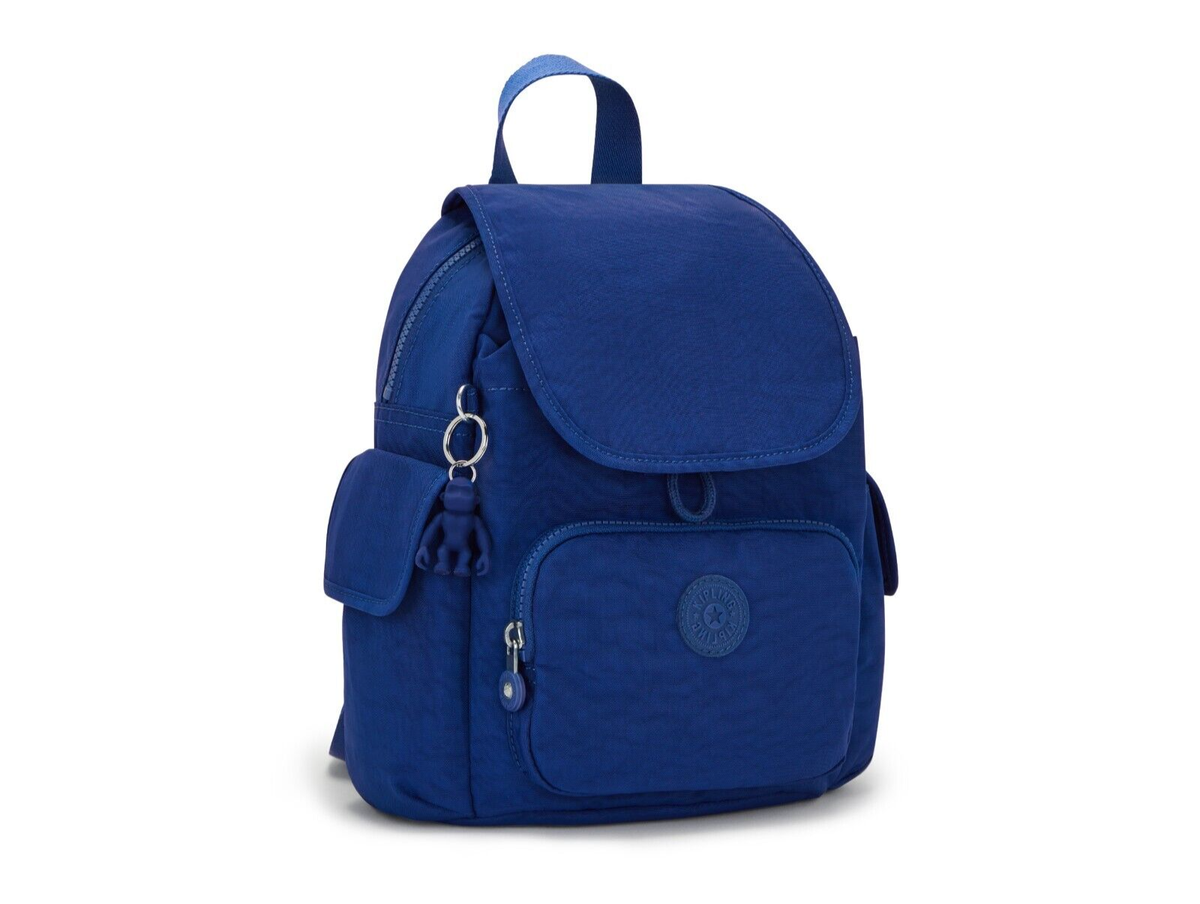 Kipling CITY PACK MINI Backpack Deep Sky Blue RRP £88