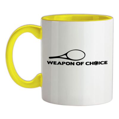 Waffe der Wahl Tennis - Keramikbecher - Spielerschläger Wimbledon