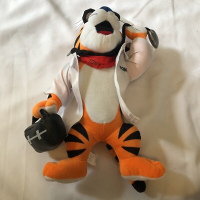 New With Tag 2004 Kellogg's Doctor Tony the Tiger Plush Toy