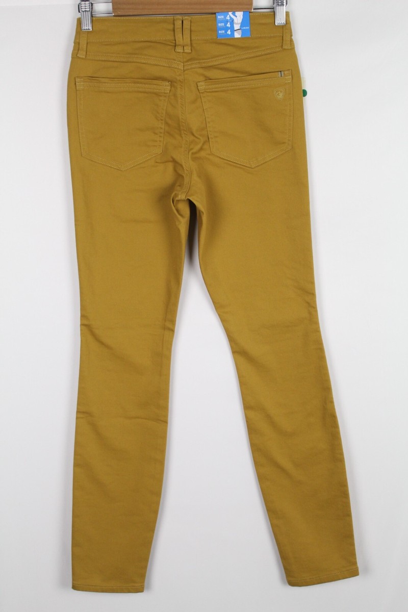 Kuhl Women's Kontour Skinny Pants Stretch Wicking Harvest Brown