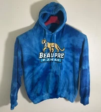 Beaupre Tie-Dye Blue Hoodie Sweatshirt L