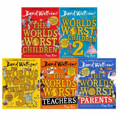 David Walliams Books Collection Set For Children Worlds Worst