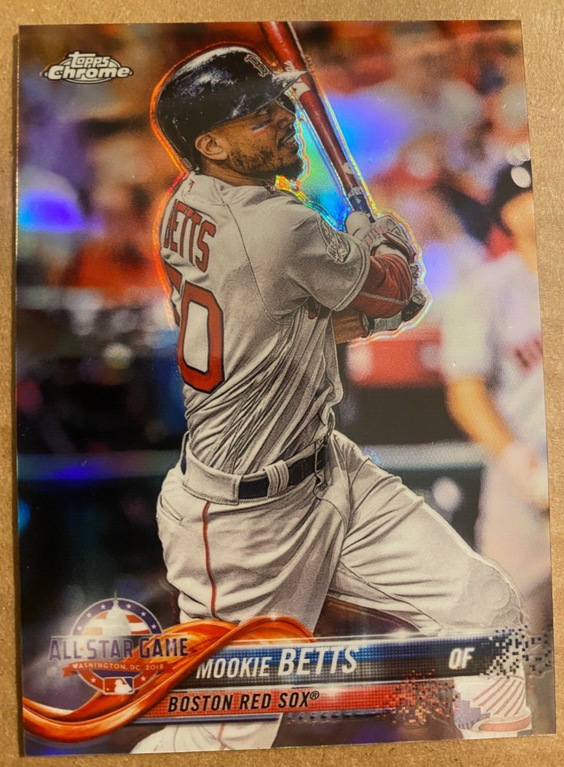 2018 Topps Chrome Update Refractor MOOKIE BETTS #HMT68 AS Game /250   @L