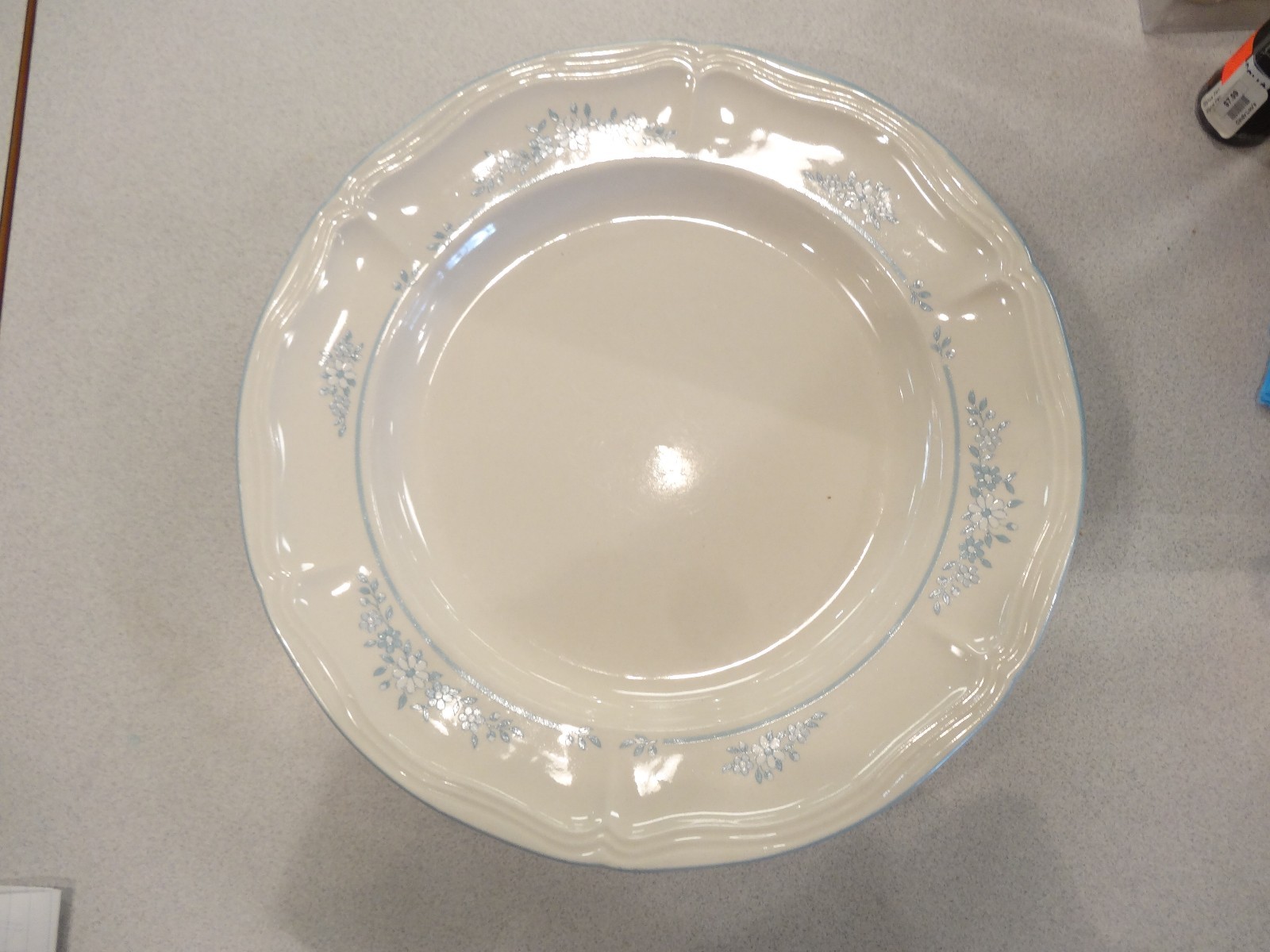 Vintage SET OF 4 Brick Oven STONEWARE Vineyard DINNER PLATES 286 eBay