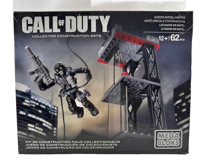 2015 Mega Bloks Call Of Duty Ghosts Rappel Fighter 62 pcs NIB  Rare  Sealed.