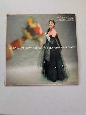 Mario Lanza - Love Songs and a Neapolitan Serenade - RCA Victor Record LM-1188(V