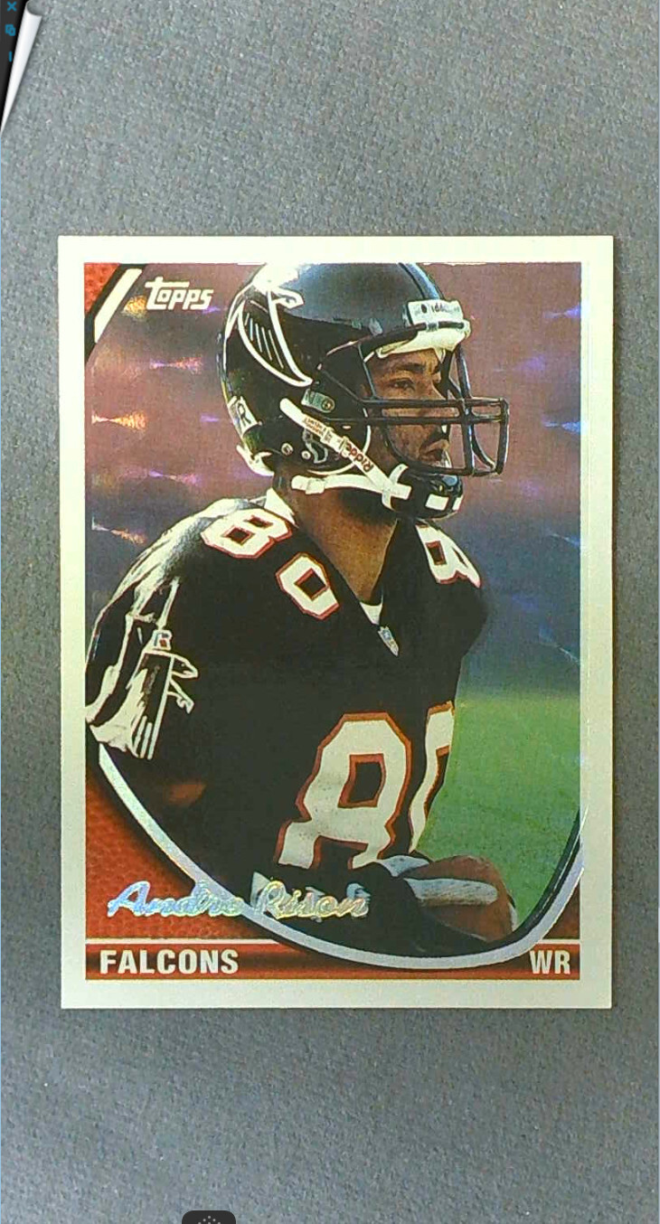 1994 Topps Special Effects #80 Andre Rison Falcons