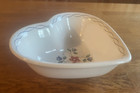 Pfaltzgraff Bonnie Brae Heart Shape Bowl and Small Flower Pot Candle Holder — photo 3