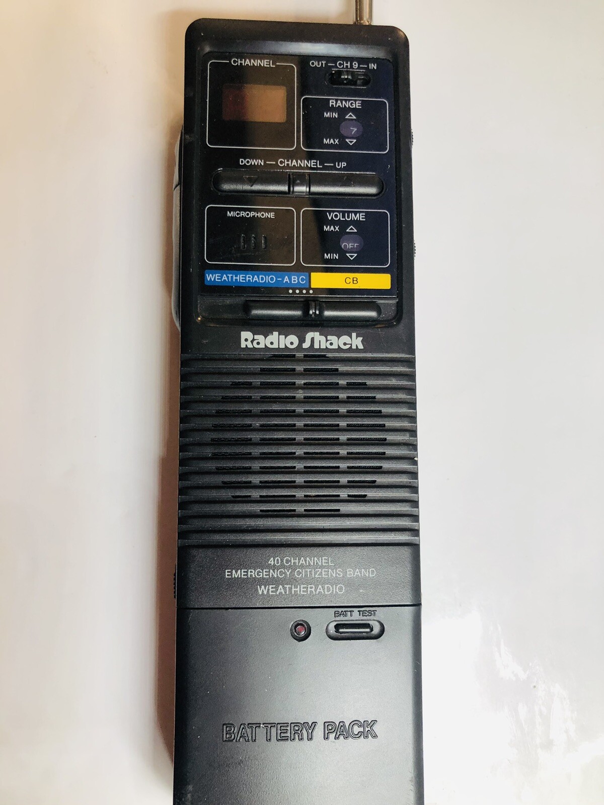 Realistic 40Channel Road Emergency 2Way CB Radio Weather Band