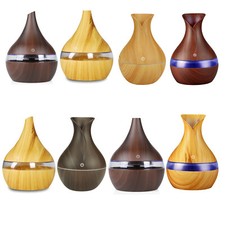 USB 300ml LED Air Humidifier Touch Control Essential Oil Diffuser Aroma Purifier