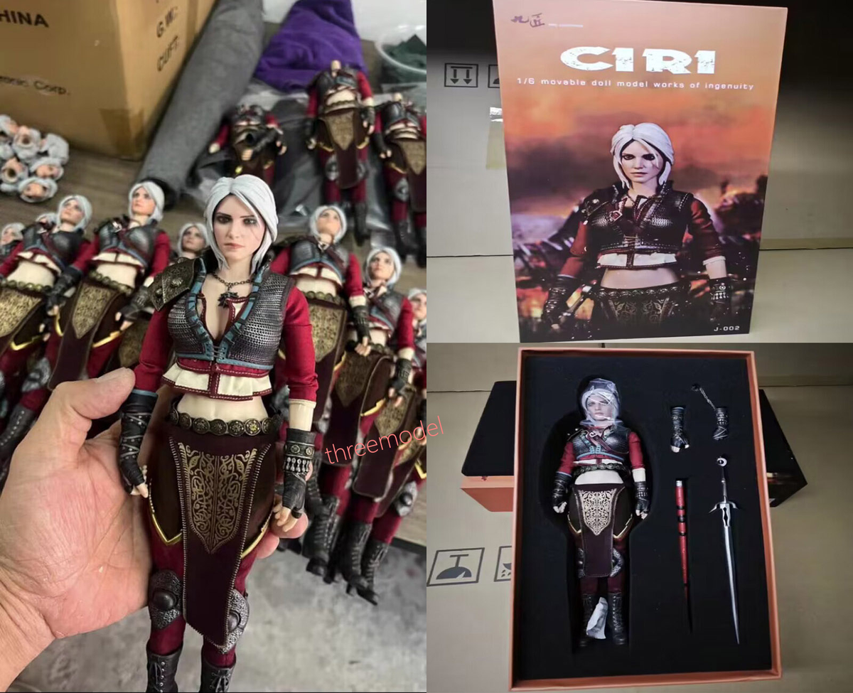 Nine Craftsmen J-002 1/6th Ciri Armored Edition Female Action 
