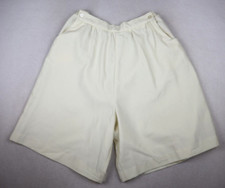 Vintage Women's Shorts Ivory White Hight Waist Wide Leg VICKI WAYNE'S Size 36