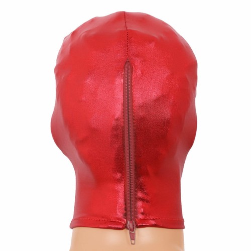 Mens&Womens Headgear Face Cover Hood Mask Cosplay Costume Roleplay Sexy Lingerie - Picture 50 of 77