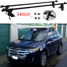 54 Roof Rack Cross Bars Luggage Cargo Carrier Wlock For Ford Edge 2007-2023