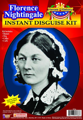 HEROES IN HISTORY FLORENCE NIGHTINGALE Instant Disguise Kit School Plays