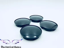 4pcs 68mm Black Wheel Hubs Center Hub Cap Universal Wheel Rim Hub Cover Caps 