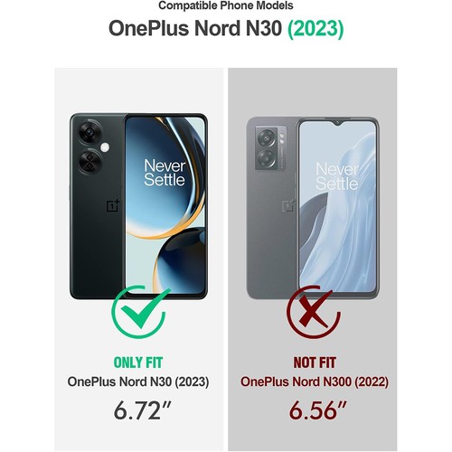 Poetic Case for OnePlus Nord N30 5G with Kickstand Built-in Screen Cover Blue - Picture 2 of 7
