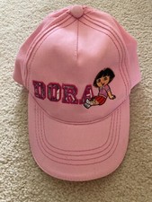 NICK JR Dora The Explorer Pink Infant Toddler Baseball Cap One Size