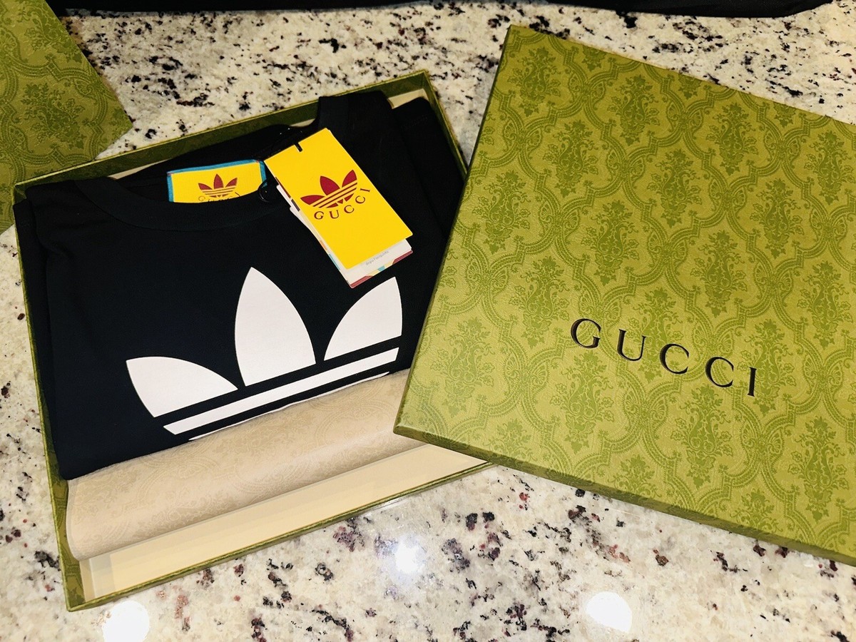 New Gucci x Adidas Women Oversized long Sleeve Dress US