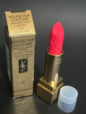 YSL Rouge Pur Couture Lip Color #52 ROUGE ROSE Dazzling Lights