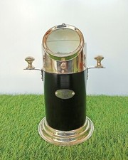 Maritimer antiker Binnacle Gimbal Kompass Marine Schiff Kapit&auml;n Zimmer Tischdeko