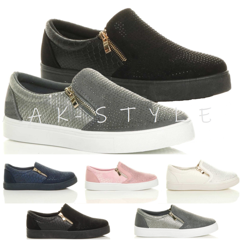 slip on trainer pumps