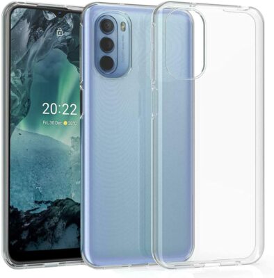 For Nokia G21 Case, Slim Clear Silicone Shockproof Armour Gel Phone Cover  UK
