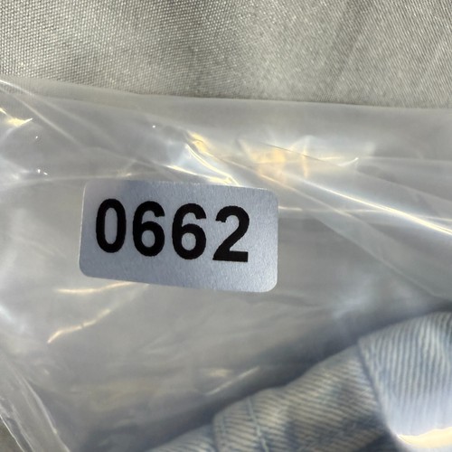 KHL Jean Shorts Womens 7/8 Blue Denim Pockets Light Washed Regular Fit Preppy - Foto 8 di 8