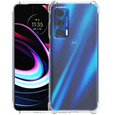 For Motorola Edge 5G UW Case Shockproof Soft Flexible Transparent TPU Cover