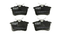 Hart 227 957 Bremsbelag-Satz FüR Scheibenbremse FüR CitroËN, Peugeot