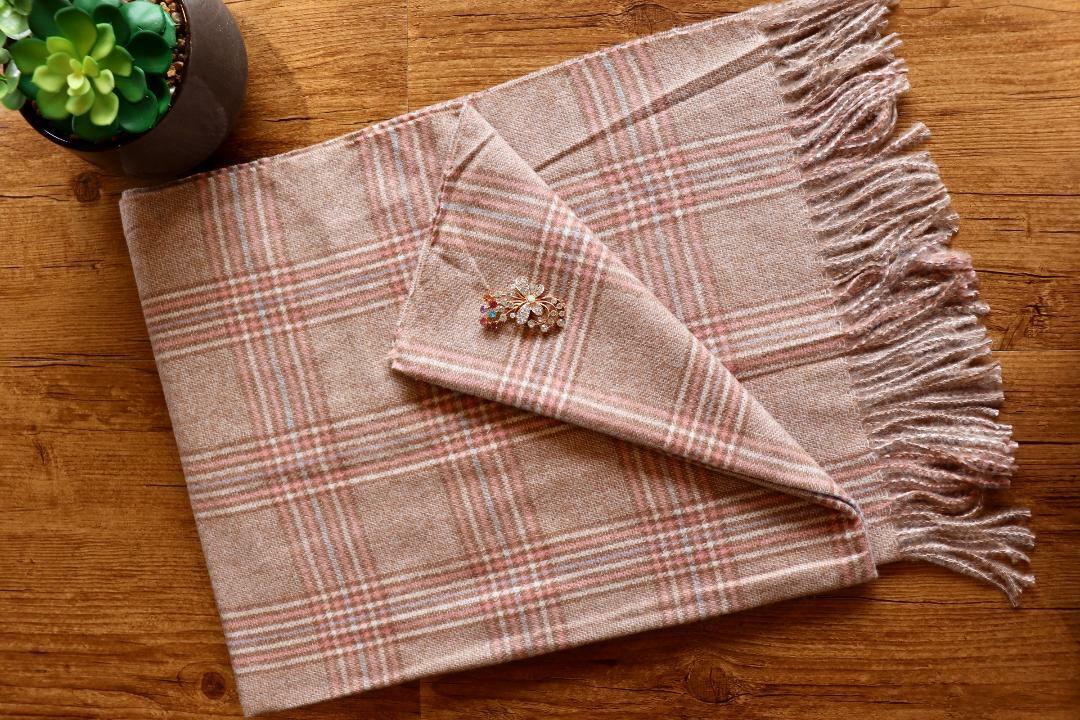 Winter Scarf Soft Unisex Scarves Shawl Wrap Tartan Check Plaid Blanket Oversize image 4