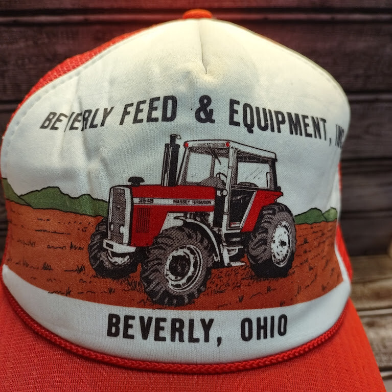 Casquette Trucker Vintage Erny's Fertilizer - Années 80 - Neuf Sans étiquette