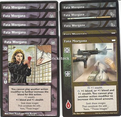 Fata Morgana x10 LotN FN DS Jyhad VTES