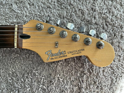 Fender Standard Stratocaster 2002 MIM HSS Agave Blue Frank Thomas