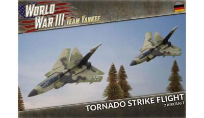 Team Yankee TGBX15 Tornado Strike Flight (2 Aircraft) Plastic Gaming Miniatures