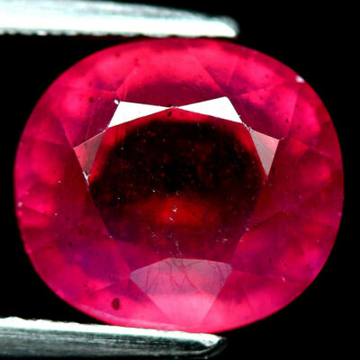 SHOLA Echt 4,77 Ct Natürlicher Rosa Rot Rubin aus Madagaskar, Ruby
