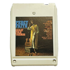 Percy Faith And His Orchestra Play Folk Themes 8-Track Music Tape Columbia