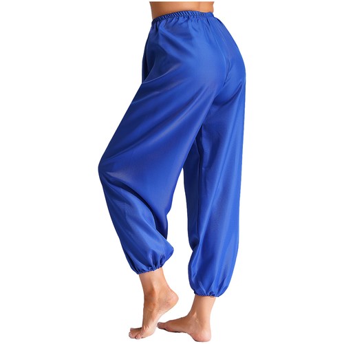 Women's Trousers Stage Sweatpants Performance Bloomers Vocation Pants Harem - Picture 20 of 75