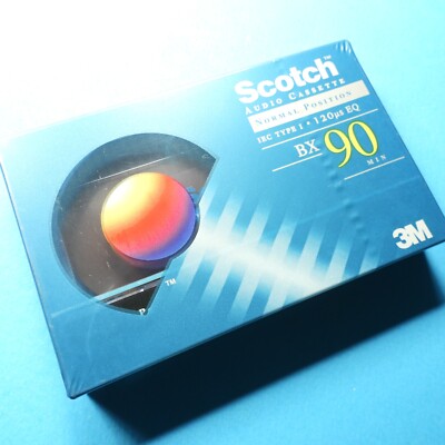   1x SCOTCH BX 90 * IEC I Type 1 * Cassette Kassette кассета *SEALED* 1994