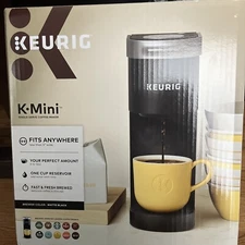 Keurig K-Mini Coffee Maker, Single Serve K-Cup Pod Brewer, 6-12 oz, Matte Black