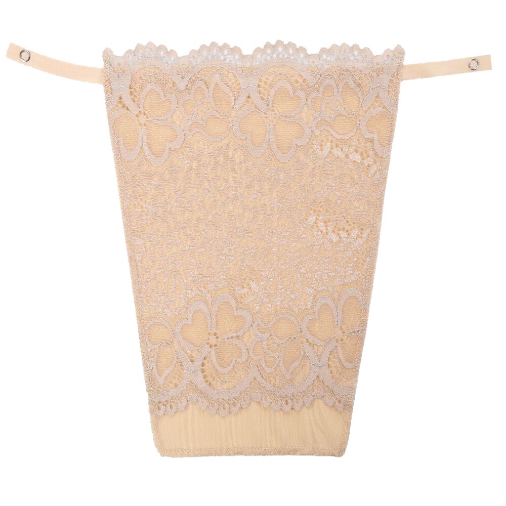 3Pcs Lady Lace Clipon Mock Camisole Snappy Bra Insert Overlay Modesty