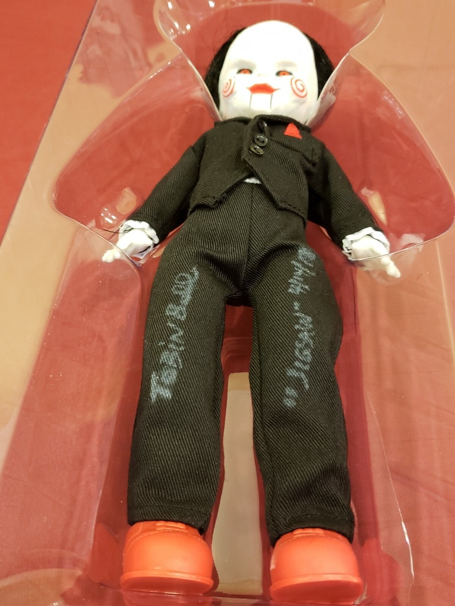 Mezco Living Dead Dolls Saw Billy Doll Figure AUTOGRAPHED