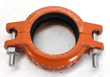 Victaulic 2-1/2" SPF C4 73.0MM OD Pipe Clamp Coupling Fitting Orange Clamp